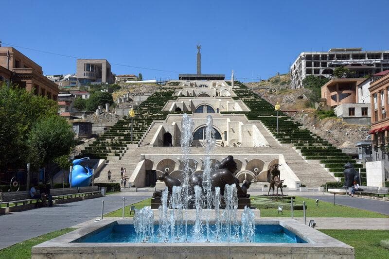 The Cascade complex in Yerevan, Armenia